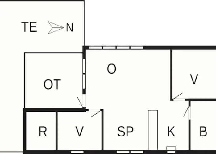 5 Person In Ansager-by Traum Дом отдыха Ansager